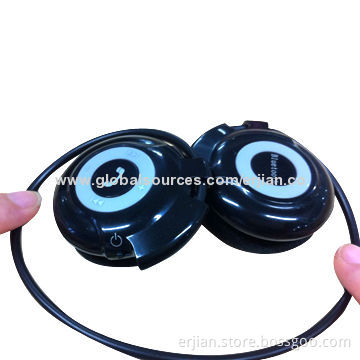 Small Bluetooth Handsfree Kit for Talking for Smartphones with Mic, Volume Control Buttons